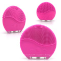 Electric Ultrasonic Vibration Facial Cleansing Brush Skin Pore Cleanser Waterproof Silicone Face Massager